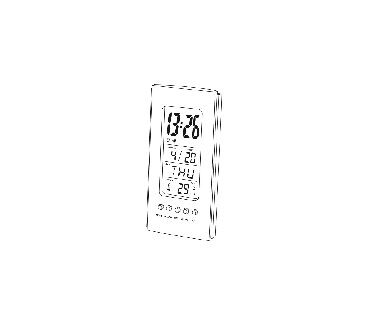 Hama 00186357 Lcd Thermometer Instruction Manual