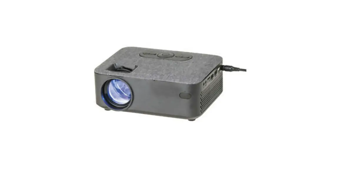 Digitech Ap4006 Portable Led Projector With Built-in Speakers Instruction Manual