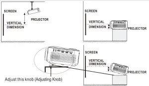 digitech AP4006 Portable LED Projector with Built in Speakers - REMOTE CONTROL 2