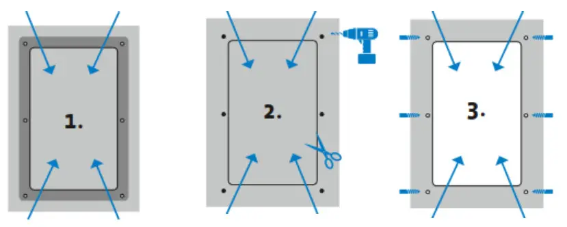 LEAB 1549230200 PowerAirBox B Supply Unit- body cutout