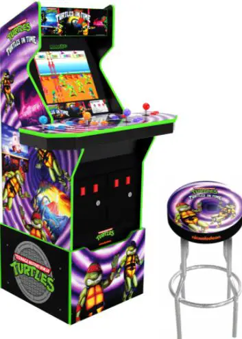 ARCADE1UP TMN-A-01074 Teenage Mutant Ninja Turtles in Time