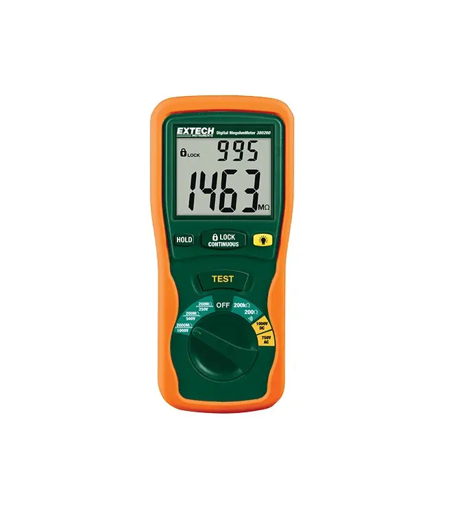 Extech Insulation Tester / Megohmmeter User Guide Extech Insulation Tester / Megohmmeter User Guide