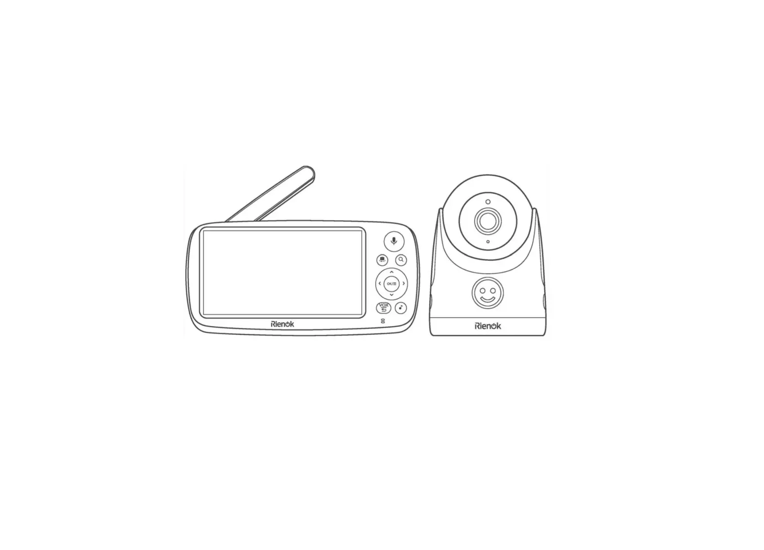 Rienok Gb5200-m Baby Monitor User Guide