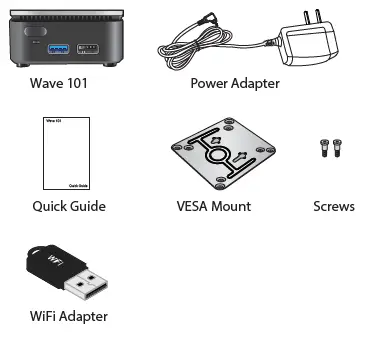 ATLONA AT-WAVE-101 WiFi Wireless AV Presentation Platform Fig1