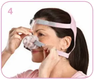 RESMED Mirage FX for Her TM NASAL MASK - FIG 4