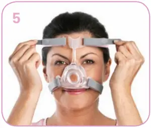 RESMED Mirage FX for Her TM NASAL MASK - FIG 5