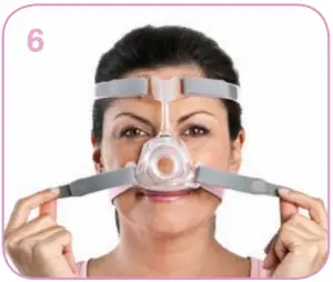 RESMED Mirage FX for Her TM NASAL MASK - FIG 6