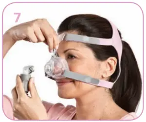 RESMED Mirage FX for Her TM NASAL MASK - FIG 7