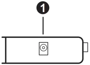 ATEN UC2322 USB-to-Serial RS232 Hub- Side View