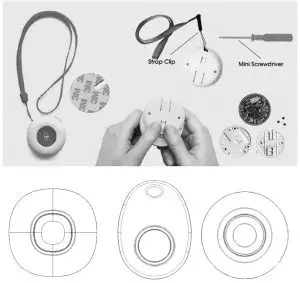 Quanzhou Daytech Electronics DS10BL Door Sensor - RECEIVER
