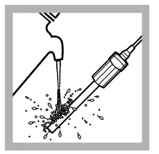HACH PHC301 Laboratory General Purposes Refillable pH Electrode - deionized water