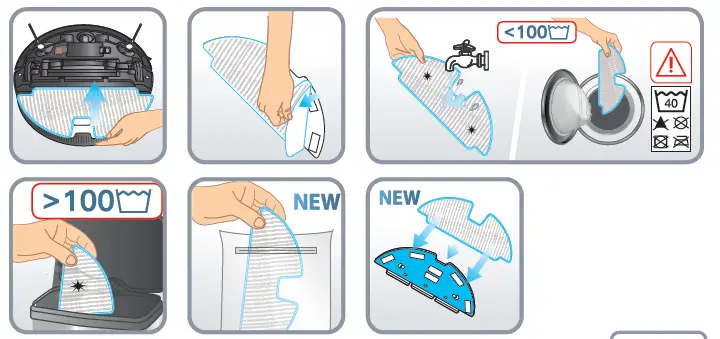 Tefal X-Plorer Serie 120 AI Robot Vacuum Cleaner fig 26