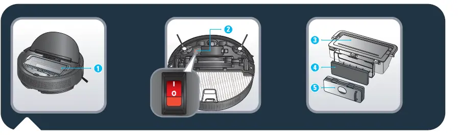 Tefal X-Plorer Serie 120 AI Robot Vacuum Cleaner fig 5