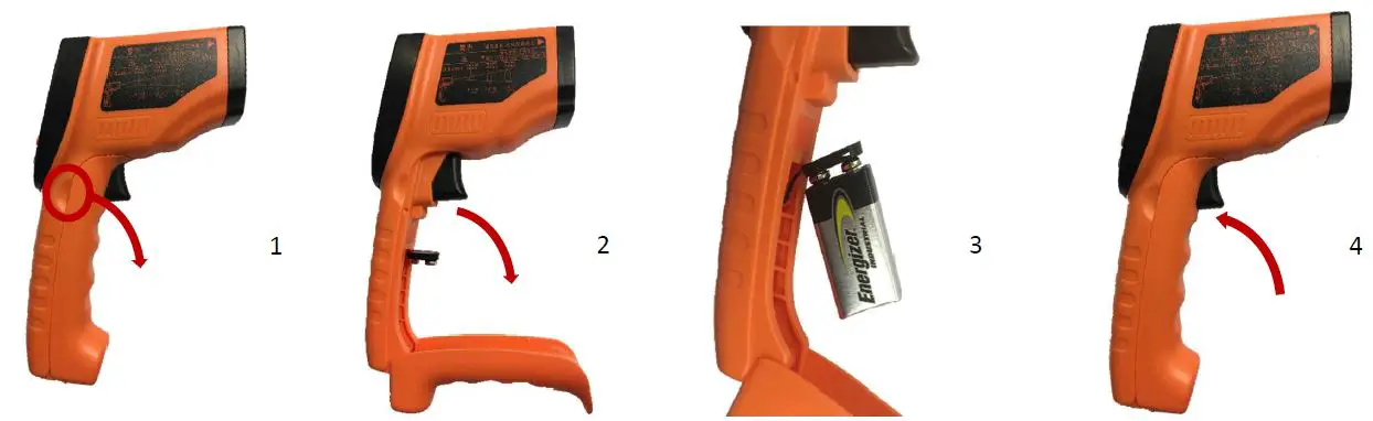 OMEGA OS310-Series High Performance Infrared Thermometer Fig3
