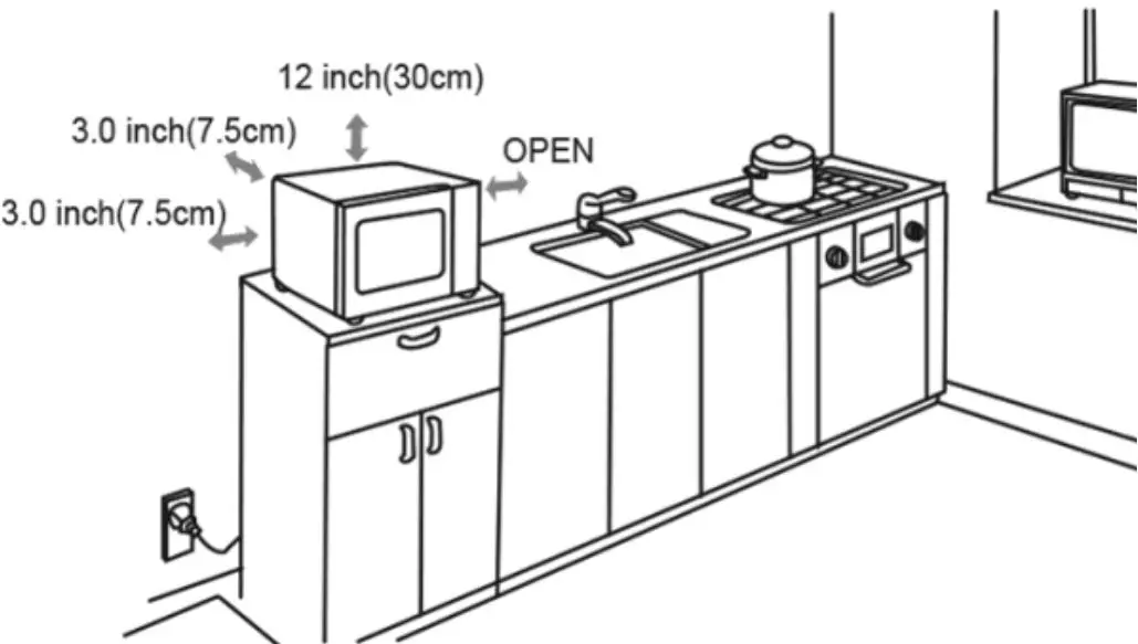 VINOTEMP EM262AMY-PHB Brama Micro Wave Oven with Sensor Cooking FIG-4