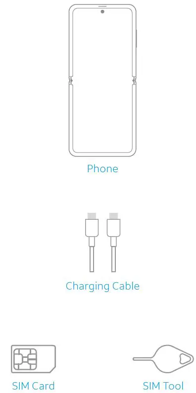 SAMSUNG SM-F711UZKAATT Galaxy Z Flip3 5G Smartphone fig-1