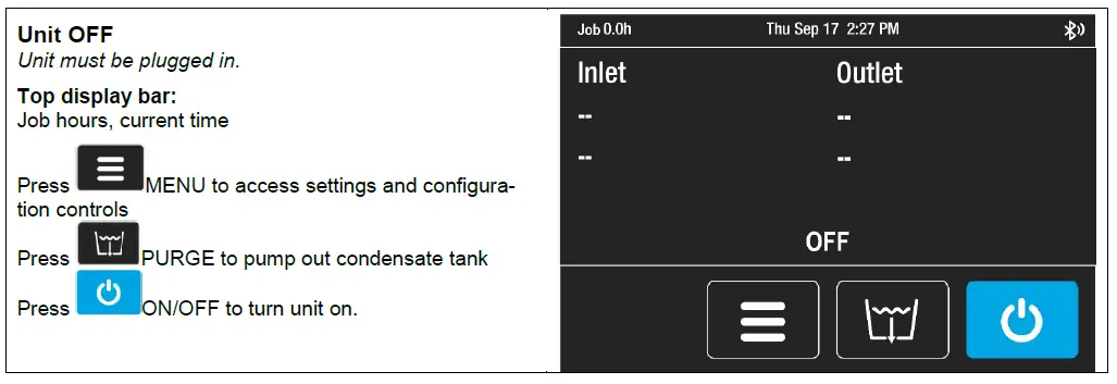 DRI-EAZ F413 Compact Portable Dehumidifie FIG 3