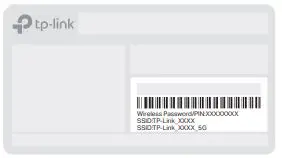 tp-link Wi-Fi 6 Router - Connect your device to the router