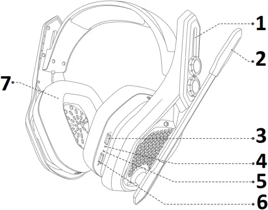 MPOW Iron Pro - Diagram 1