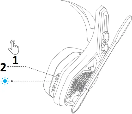 MPOW Iron Pro - Power on