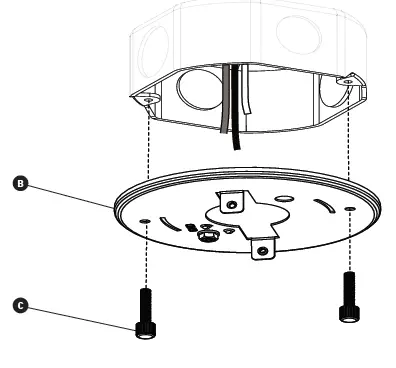 artika 4FM-BP-MB Beam Pro 4 LED Ceiling Light fig 5