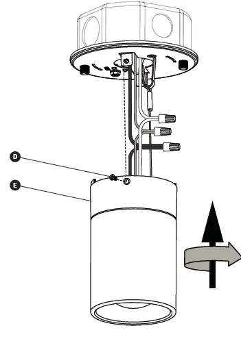 artika 4FM-BP-MB Beam Pro 4 LED Ceiling Light fig 7
