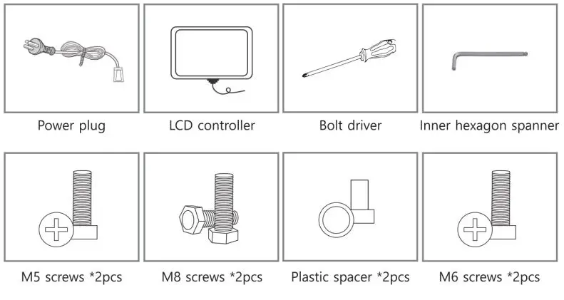 KAHUNA CHAIR EM 8500 Massage Chair Instruction Manual - Components