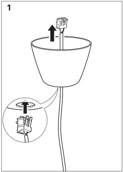 IKEA 204 883 92 BUNKEFLO Pendant Lamp - fig 1