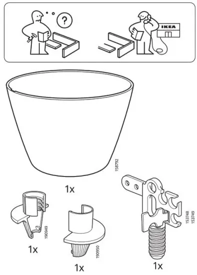 IKEA 204 883 92 BUNKEFLO Pendant Lamp - fig