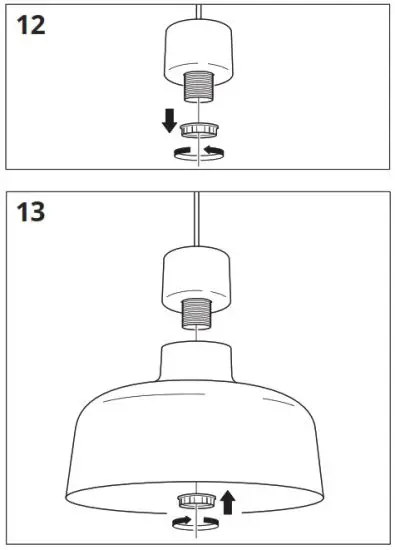 IKEA 204 883 92 BUNKEFLO Pendant Lamp - lamp