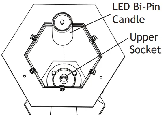 VOLT VPL 1006 Coachman LED Path and Area Light - Candle