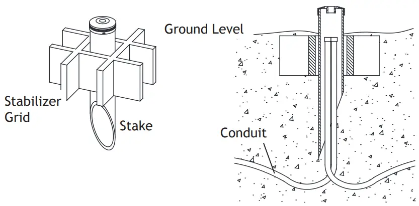 VOLT VPL 1006 Coachman LED Path and Area Light - Conduit