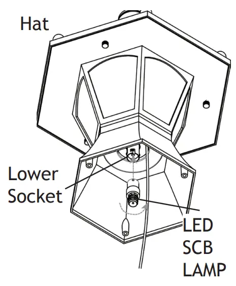 VOLT VPL 1006 Coachman LED Path and Area Light - Lamp