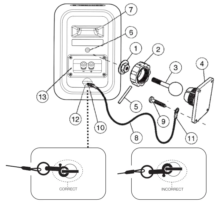 JBL Control X - CONNECTING THE SPEAKERS 3