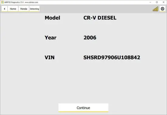 ABRITES Diagnostics for Honda Online - Honda Online