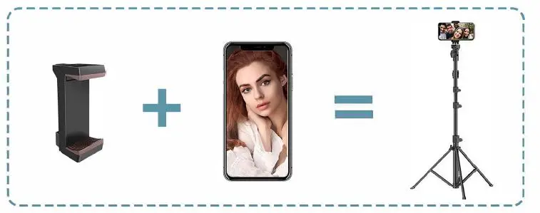 LINKCOOL Ring Light with Stand and Phone Holder 10 inch & 3 Phone Holders-fig10