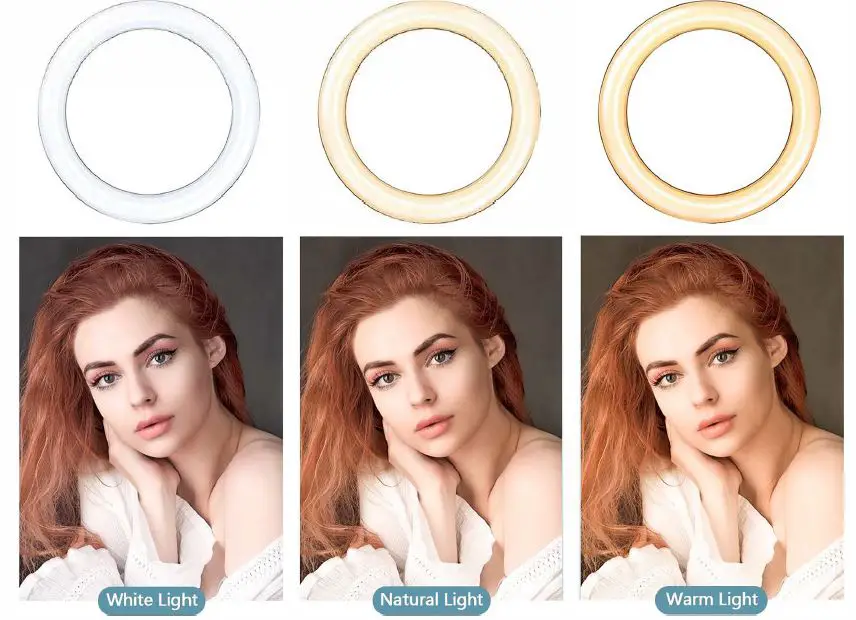 LINKCOOL Ring Light with Stand and Phone Holder 10 inch & 3 Phone Holders-fig14