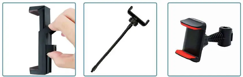 LINKCOOL Ring Light with Stand and Phone Holder 10 inch & 3 Phone Holders-fig3