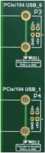 CTIM-00056 - USB Port Connector Pads