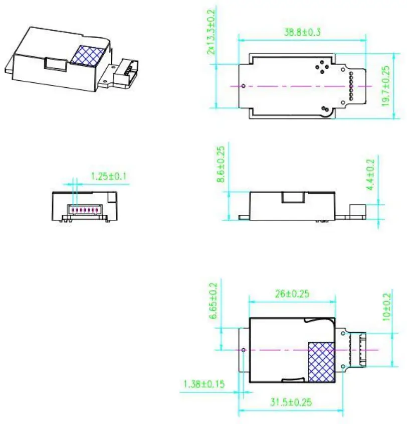 Winsen MH Z19C Infrared CO2 Sensor Module - fig 4