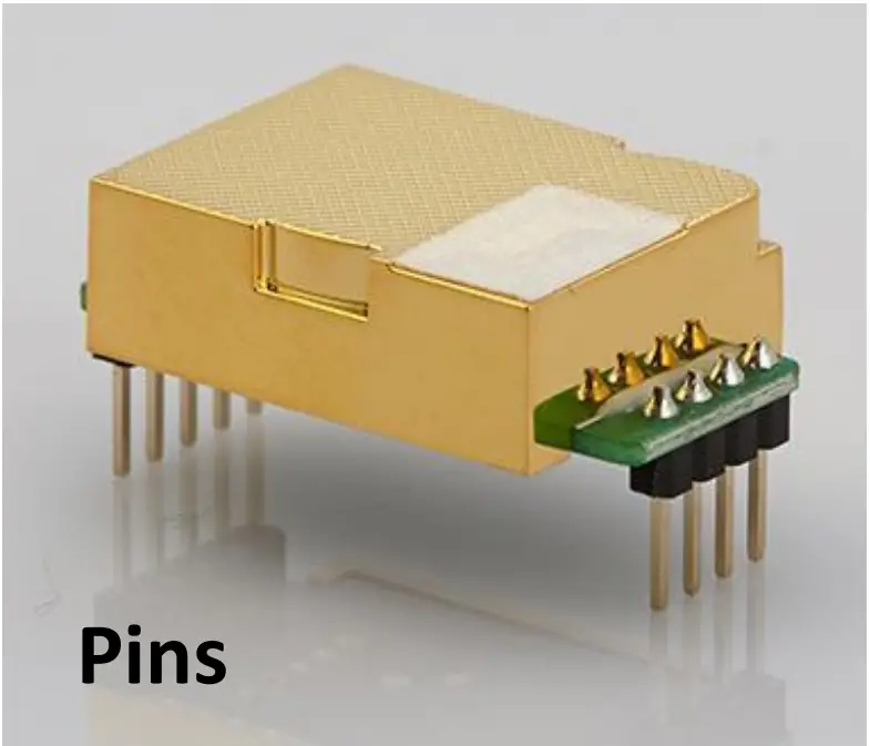Winsen MH Z19C Infrared CO2 Sensor Module - fig