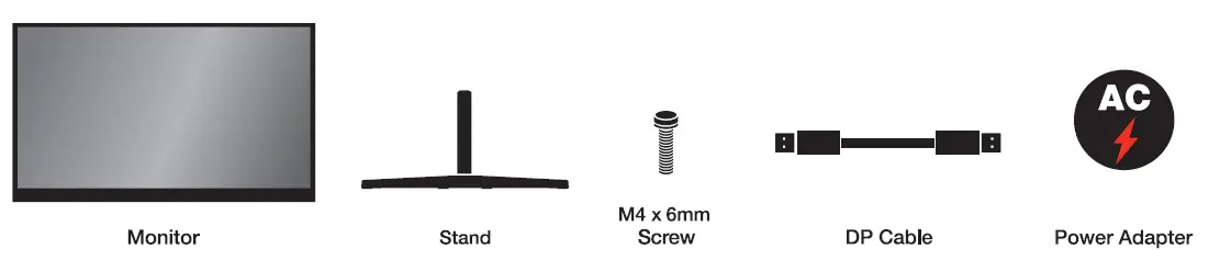 pixio PX243 23.8in FHD VA 165Hz Gaming Monitor 1