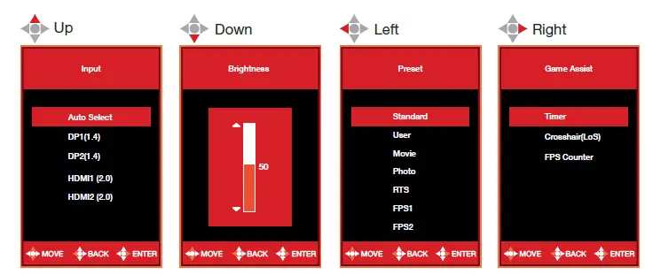 pixio PX243 23.8in FHD VA 165Hz Gaming Monitor 6
