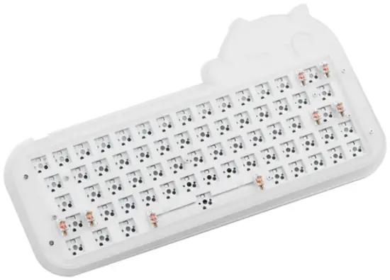 EPOMAKER Mini Cat64 60% Hot-Swap Wired/Wireless Mechanical Keyboard Kit