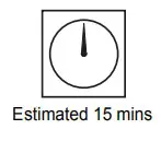 Estimated 15 mins