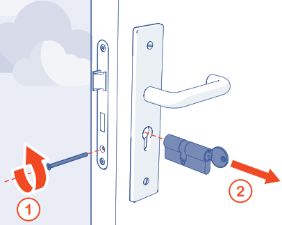 bold CR123A Keyless Smart Security Cylinder - Fig 5