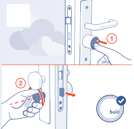 bold CR123A Keyless Smart Security Cylinder - Fig 9