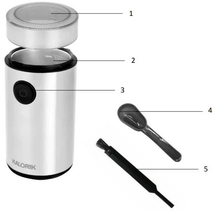 KALORIK CG 47371 Coffee Grinder-fig1