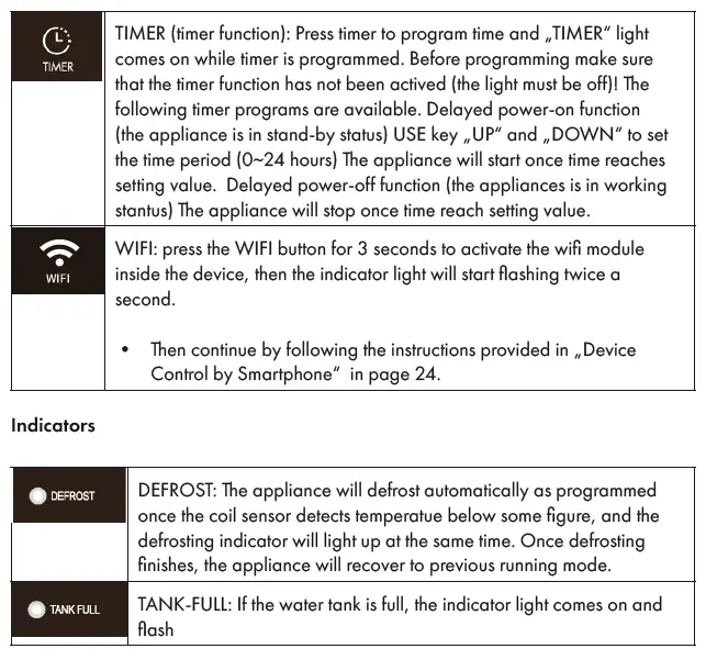 KLARSTEIN 10034118 Dryfy Pro Connect Dehumidifier -fig-5