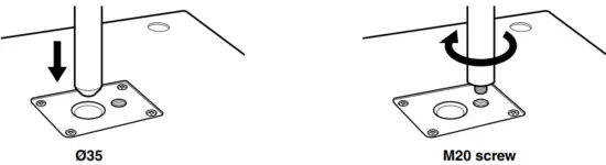 Speaker Pole Installation